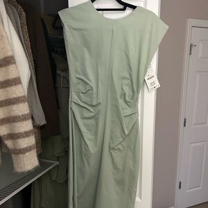 Zara Light Green Midi Dress